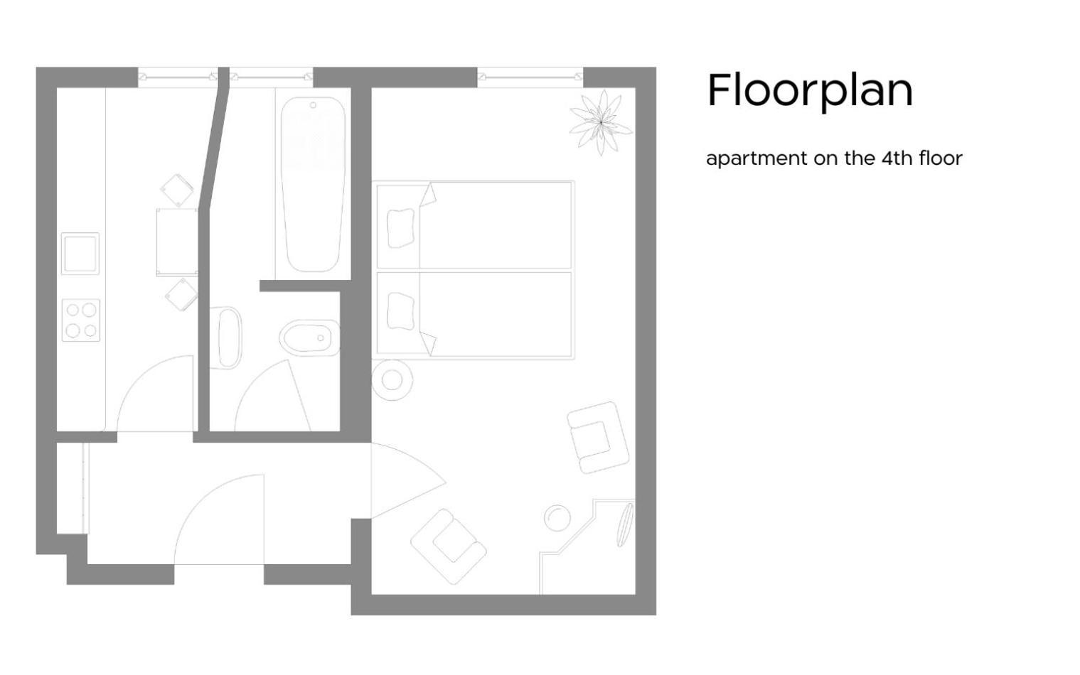Zum Wohlfuehlen Appartement *
